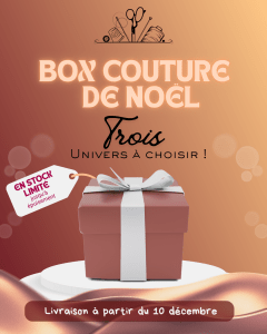 Box de Noël couture surprise LNHK Créations