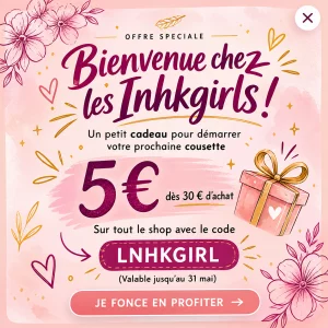 CODE PROMO bienvenue les lnhkgirls! 5€ offerts à partir de 30€ d'achat avec le code LNHKGIRL