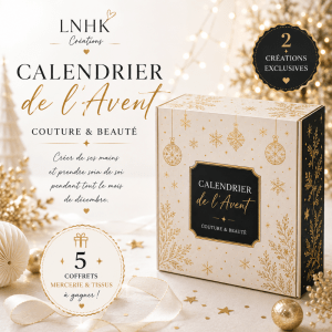 Calendrier de l'Avent couture et beauté 2026