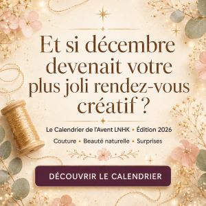 Calendrier de l'Avent 2026 LNHK Créations